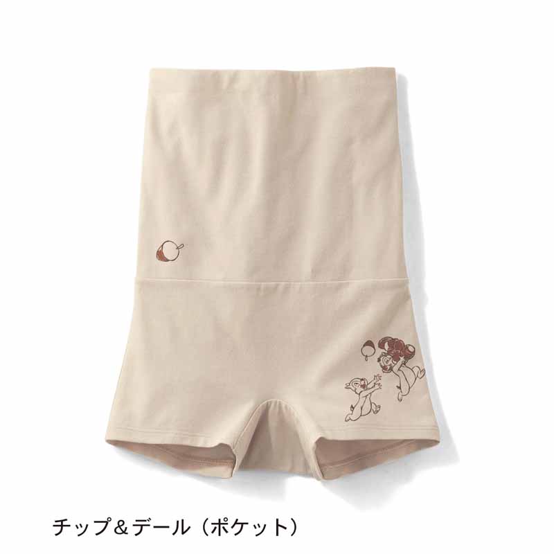 楽天市場 Disney ディズニー ホットコット 綿混 あったかインナー 腹巻き付きパンツ チップ デール ポケット S M L Ll ベルメゾン 秋 冬 暖かい 下着 肌着 かゆくない ストレッチ ヒート インナー 保温 防寒 冷え 温活 発熱 Hotcott 7秒ハグ Cm 放送中