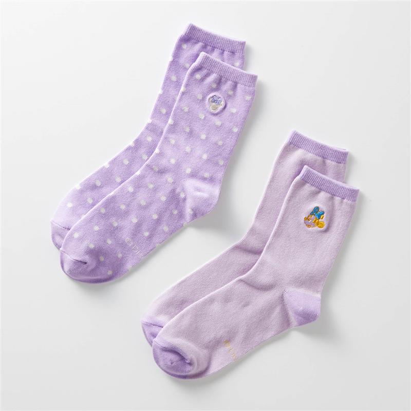 楽天市場 Disney ディズニー パステルカラーソックス２足セット 選べるキャラクター くまのプーさん 23 25 ベルメゾン レディース 下着 インナー 靴下 レッグ ソックス くつした ベルメゾン Disney Fantasy Shop