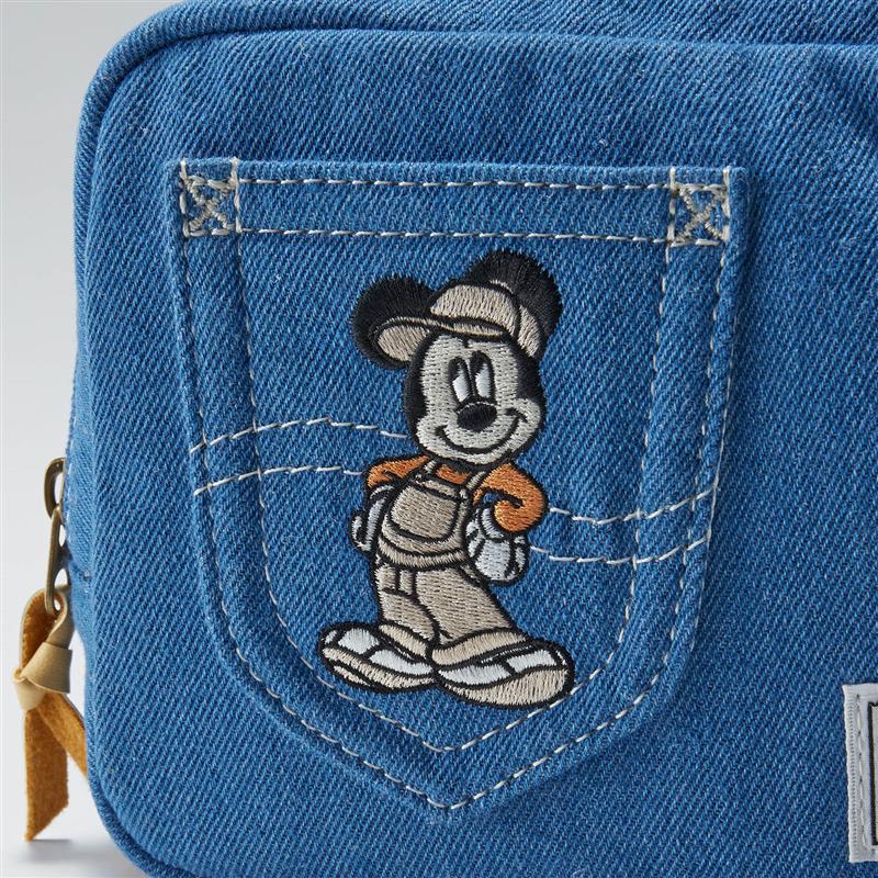 楽天市場 Disney ディズニー 刺繍デザインキャンバスポーチ 選べるキャラクター ミッキーマウス ベルメゾン レディース ポーチ 化粧 メイク コスメ Lee コラボ ベルメゾン Disney Fantasy Shop