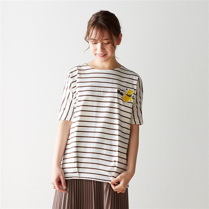 楽天市場 Disney ディズニー 裾タック入りボーダーｔシャツ 選べるキャラクター くまのプーさん S M L Ll ベルメゾン レディース ファッション カットソー トップス ｔシャツ ベルメゾン Disney Fantasy Shop