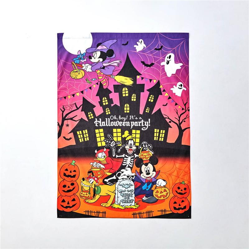 楽天市場 Disney ディズニー ぬいぐるみをつけても可愛い ハロウィンタペストリー ミッキー フレンズ L ベルメゾン インテリア 雑貨 おしゃれ グッズ シール ウォール 壁 ステッカー デザイン 小物 ベルメゾン Disney Fantasy Shop