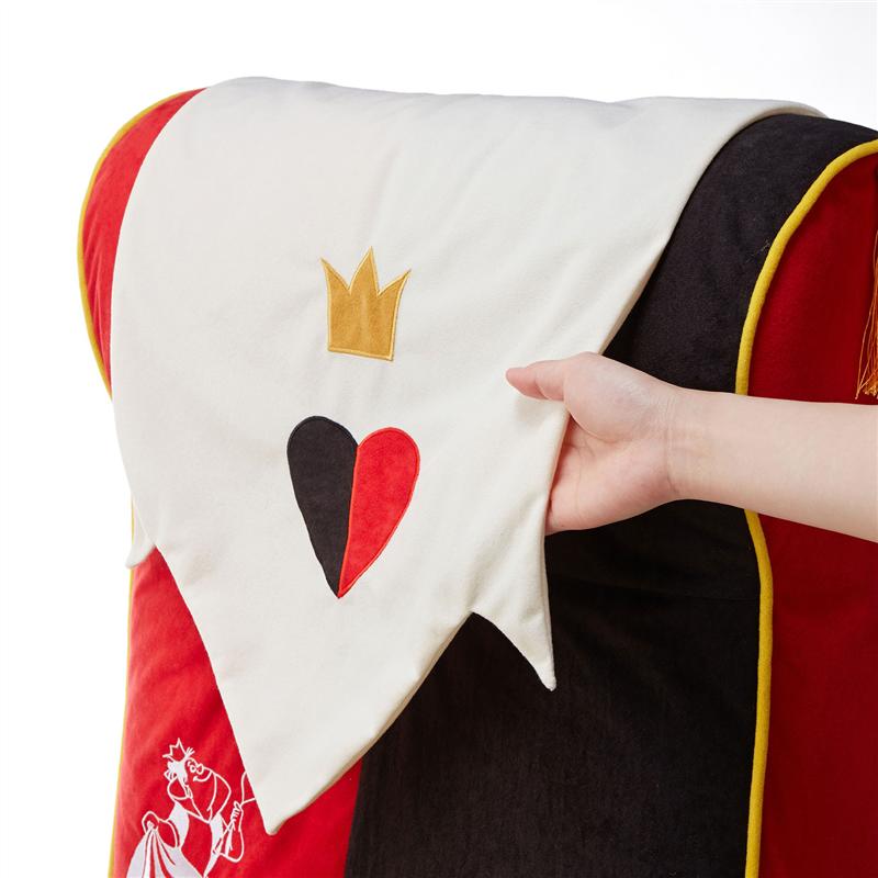 楽天市場 Disney ディズニー クッション付き座椅子 ヴィランズ ハートの女王 ベルメゾン 家具 収納 座 椅子 いす ベルメゾン Disney Fantasy Shop