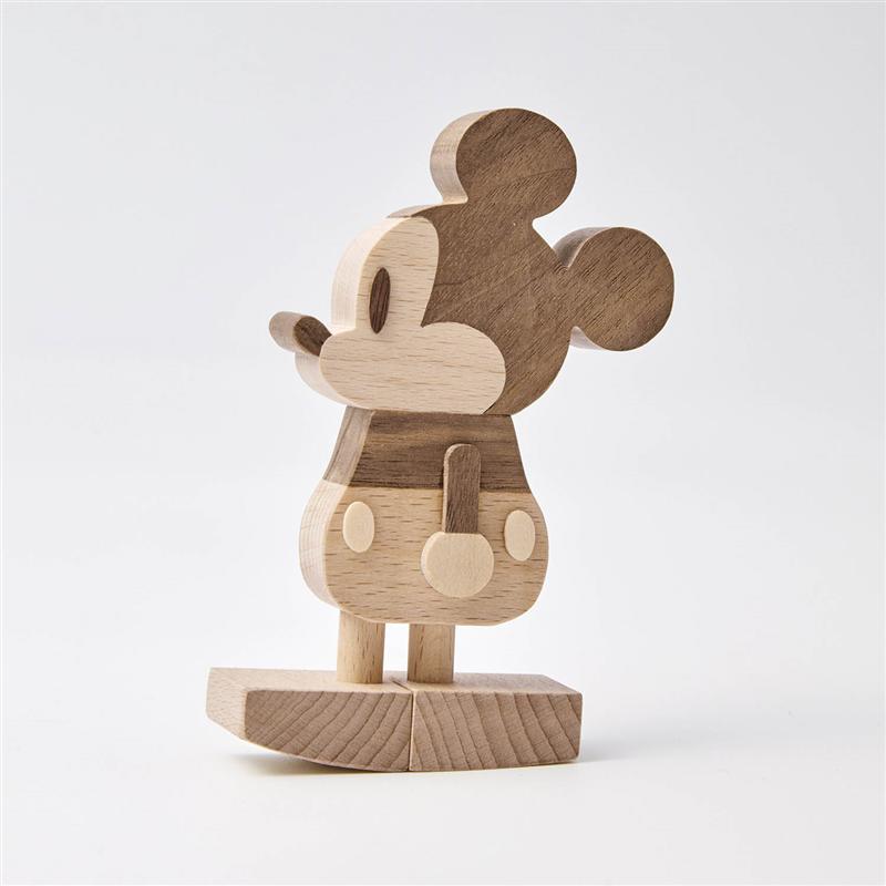 Disney ディズニー スロープトイ ミッキーマウス ベルメゾン ひだまり ディズニーベビー 赤ちゃん 木の おもちゃ 木製 日本製 国産 スロープ ミッキー かわいい 無塗装 玩具 記念日 ベビー Salon Raquet De