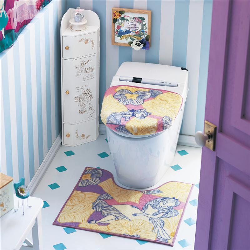 楽天市場 Disney ディズニー トイレマット フタカバー 単品 セット ふしぎの国のアリス 標準ﾏｯﾄ 温水ﾌﾀｾｯﾄ ベルメゾン トイレ 便所 お手洗い おしゃれ ベルメゾン Disney Fantasy Shop