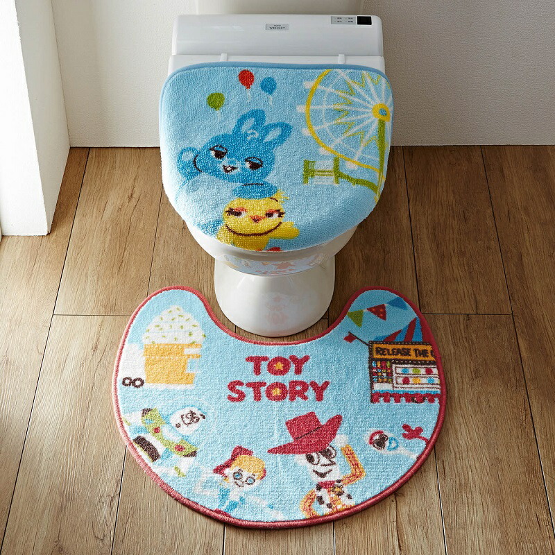 楽天市場 Disney ディズニー トイレマット フタカバー 単品 セット トイ ストーリー 標準ﾏｯﾄ 温水ﾌﾀｾｯﾄ ベルメゾン トイレ 便所 お手洗い おしゃれ ベルメゾン Disney Fantasy Shop