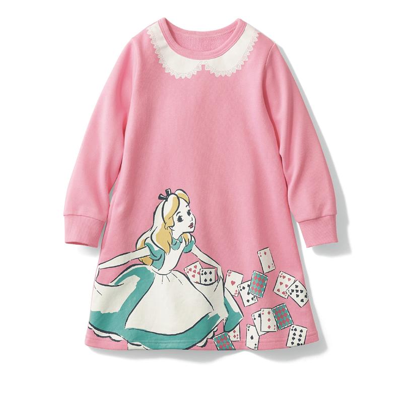 楽天市場 Disney ディズニー 裏毛ワンピース 選べるキャラクター 90 100 110 1 130 140 ベルメゾン 子供 服 子供 服 子供用品 男の子 女の子 子供用 ｔシャツ ベルメゾン Disney Fantasy Shop