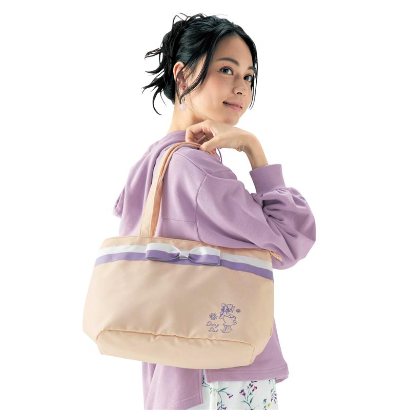 楽天市場 Disney ディズニー リボンの可愛いトートバッグ デイジーダック デイジーダック ベルメゾン バッグ カバン かばん レディース 鞄 トート 手提げ 手さげ 通勤 通学 ベルメゾン Disney Fantasy Shop