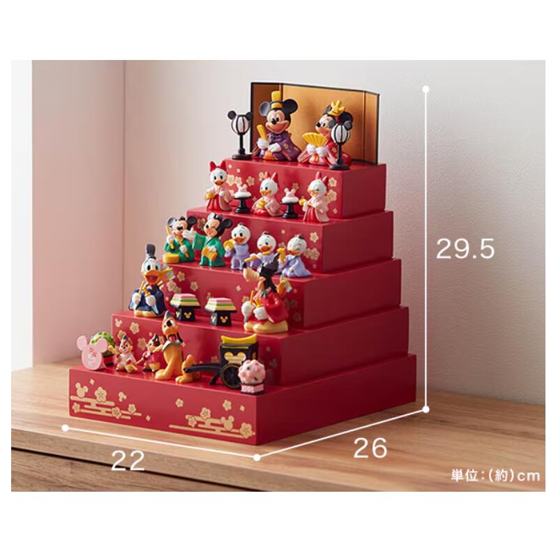 特別価格! 2/26(木)9:59迄】【Disney】 ディズニー 壇付き おひなさま