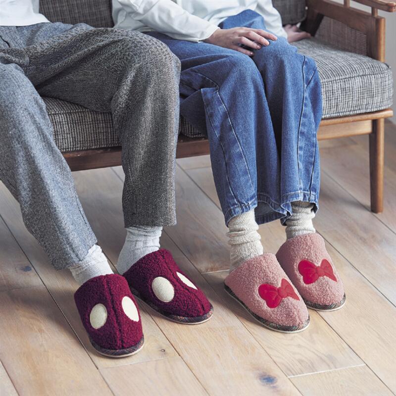 楽天市場】ディズニー ミッキーマウス ルームシューズ 23~24.5cm