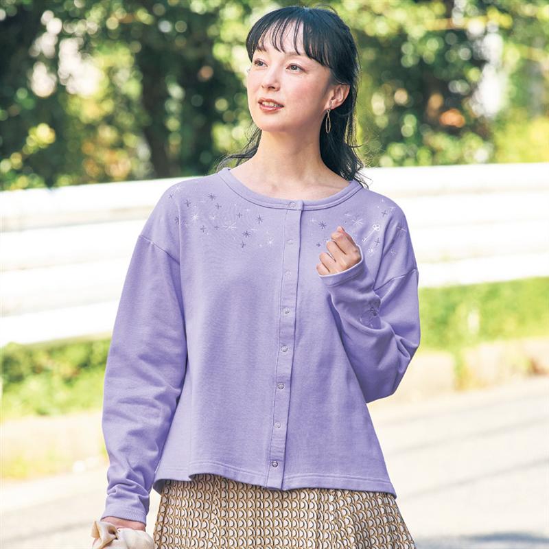 楽天市場】ミニーマウスカーディガン ディズニースクールカーディガン