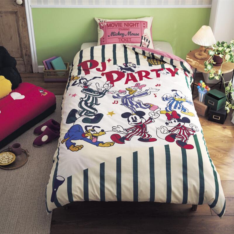 楽天市場】◇ シングル ◇【Disney】 ディズニー フラワー柄の掛け布団