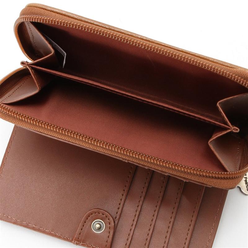 楽天市場 スヌーピーラウンドコインケース ワイン ベルメゾン 財布 さいふ ウォレット 女性 レディース 二つ折り 2 折 ベルメゾン 大人ファッション