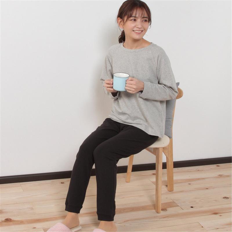 Belle Maison ベルメゾン ロング時節活性 綿絮混ストレッチング後側鬢ラグランパジャマ S M L Ll ベルメゾン レディース パジャマ 寝間到達 お部屋着 座敷お召しもの 上下設定 セット 長袖 プランタン 春夏場 着飾る おしゃれ 愛しい 軽易 可憐 Foxunivers Com