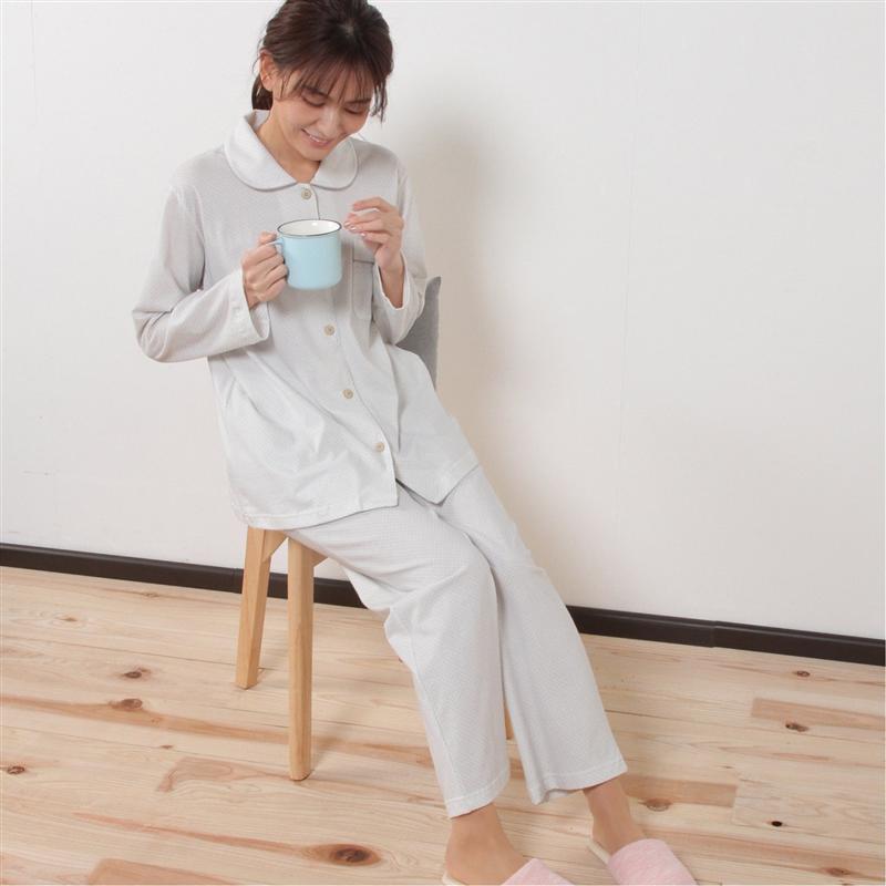 Belle Maison ベルメゾン 柔らかな着心地の綿 天竺格子柄パジャマ S M L Ll ベルメゾン レディース パジャマ 寝間着 部屋着 ルームウェア 上下セット セット 長袖 春 春夏 綿 綿100 コットン おしゃれ お洒落 きれい かわいい シンプル 前開き Marcsdesign Com