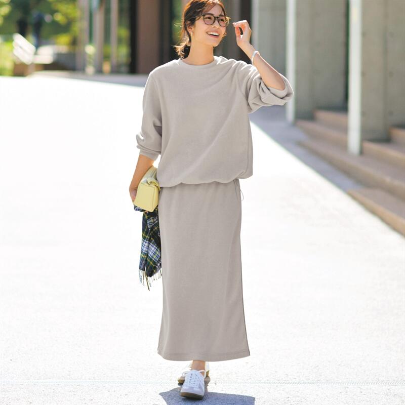 【ベルメゾン】 ワッフルフリースセットアップ ◆ S M L LL ◆ ◇ レディース 女性 アンサンブル セット トップスボトムスセット レディースアンサンブル トップス ボトムス ボトム レディーストップス レディースボトムス レディースボトム ◇ 6,392円