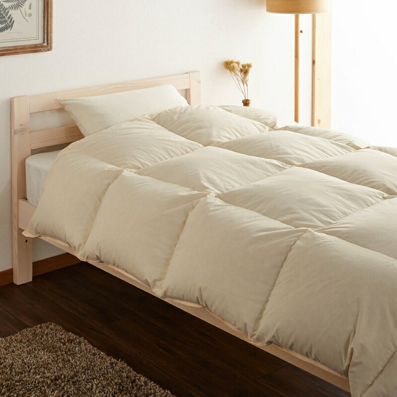 掛け布団 女性に人気 Dp Dp 日本製 防ダニ 掛け 掛布団 掛け布団 ふとん ベッド 布団 ダウン グースダウン 防ダニ 羽毛 ９０ セミダブル タイプサイズ アイボリー 丁寧に洗いをかけたグースダウンの防ダニ羽毛掛け布団 日本製 ベルメゾン