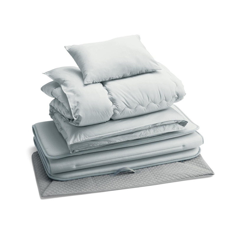 楽天市場 ベルメゾン クローゼットに収納できる 収納ケース付きお客様用布団４点セット 日本製 ライトグレー 寝具 布団 ベッド ふとん セット 掛け布団 掛布団 敷き布団 Bed 敷布団 掛け 敷き 来客用 ｂｅｌｌｅ ｍａｉｓｏｎ ｄａｙｓ 家具