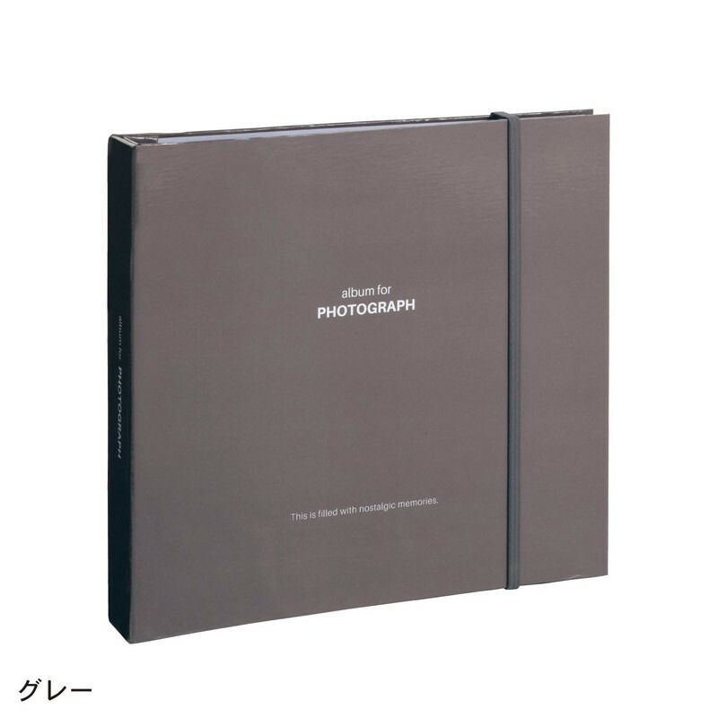 容量 ベルメゾン 思い出 グレー 収納 写真 Cd 整理 アルバム 大量 600枚収納アルバム Dvd 大 ファイル おしゃれ