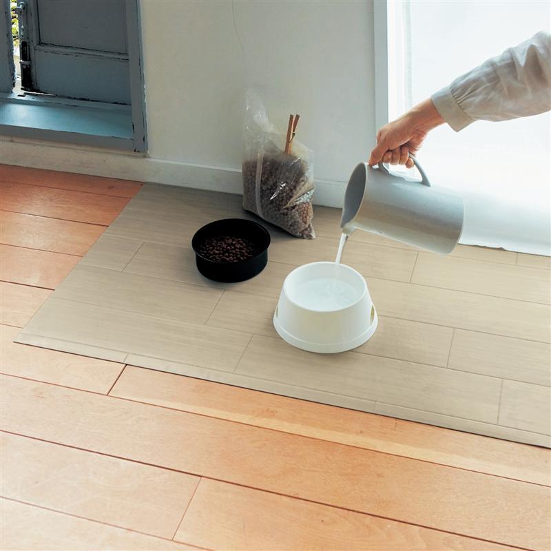 楽天市場 ベルメゾン 拭けるｄｉｙフリーカットシート 日本製 アイボリー アッシュライン 約９０ ３００ キッチン 掃除 汚れ 家具 インテリアのベルメゾン