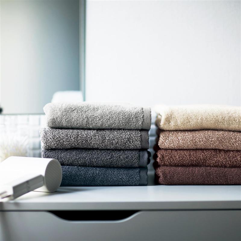 楽天市場 ベルメゾン シックなグラデーションカラーのフェイスタオル４枚セット タオル バス フェイス 吸水 洗顔 風呂 ブラウン系 グレー系 ブラウン グレー グラデーション セット タオルセット 4枚セット フェイスタオル お風呂 ランドリー 家族 おしゃれ 家具