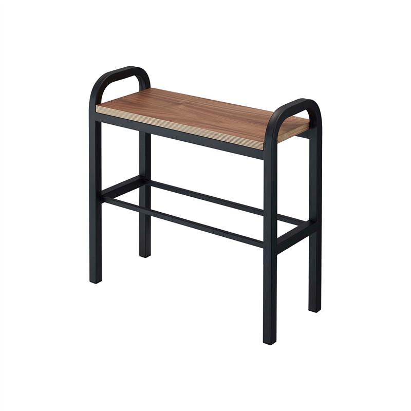 家具 インテリアのベルメゾン ベンチシューズラック 収納 ベンチ ブラック 山崎実業 ベルメゾン 家具 店 収納 チェア 公式 タワー Tower 椅子 いす スツール フレーム おしゃれ 玄関 ベンチ コンパクト 家具 インテリアのベルメゾン