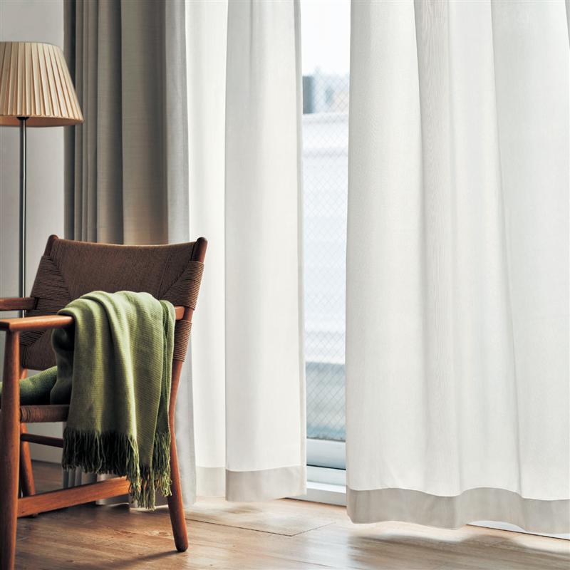 楽天市場】ベルメゾン フレンチリネン薄地カーテン ◇ 約100×148