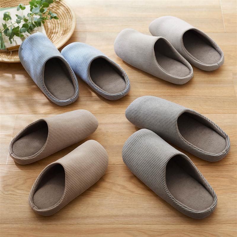 楽天市場】ベルメゾン デニム生地のバブーシュ 「 ブルー ネイビー