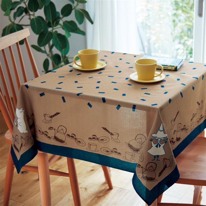 楽天市場】ベルメゾン ボタニカル柄の撥水テーブルクロス◇ 約