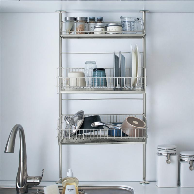 つっぱり 水切りかご