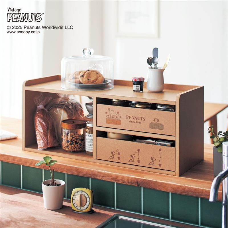 楽天市場】【店内ほぼ全品P10倍!~12/11(木)01:59】PEANUTS 卓上3段