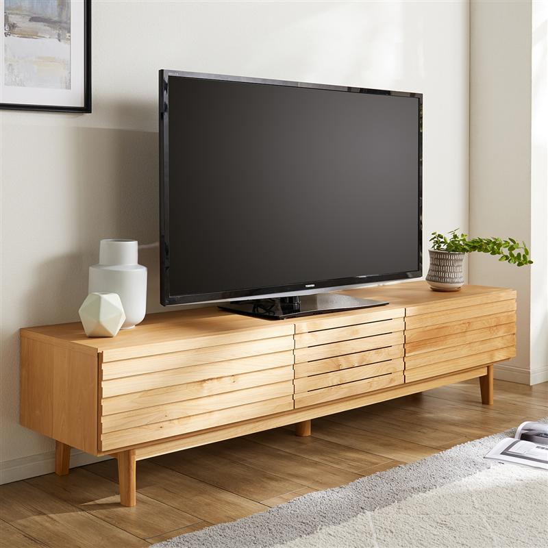 楽天市場】ベルメゾン 天然木の変形コーナーテレビボード ◇ 幅