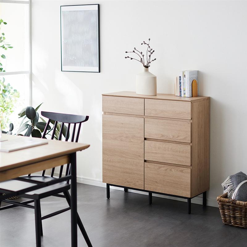 ベルメゾン キャビネットホワイト 幅73.5 奥行40 高さ 85 Amazon｜[ベルメゾン] キャビネット カウンター チェスト