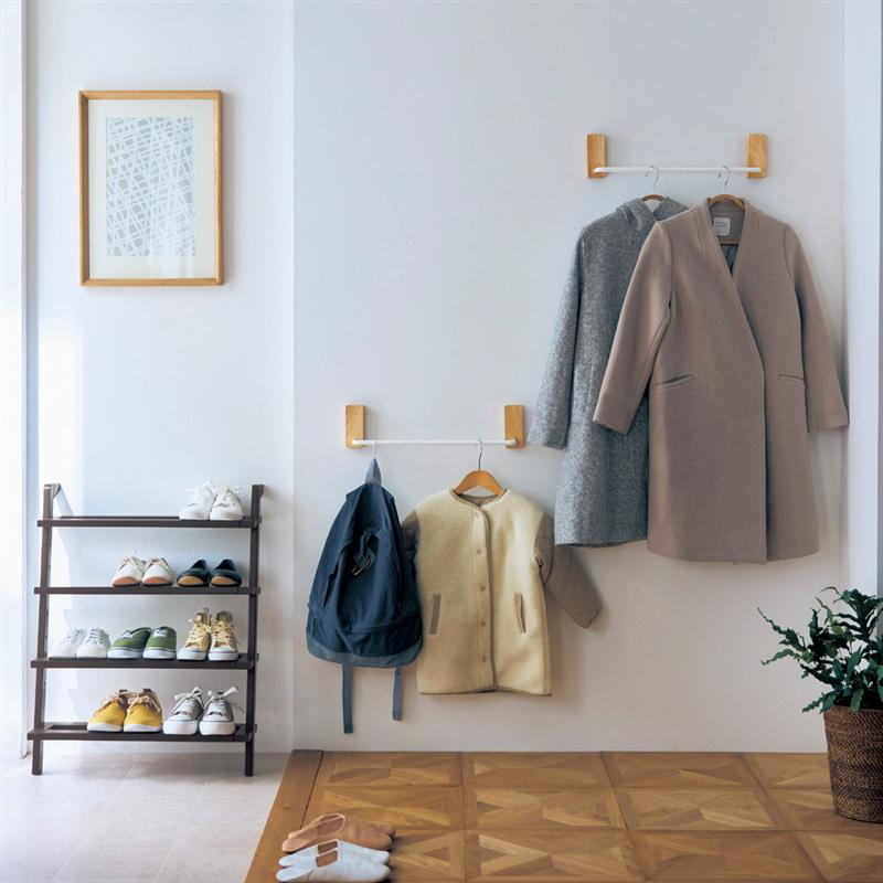 どこでも壁付け収納バー