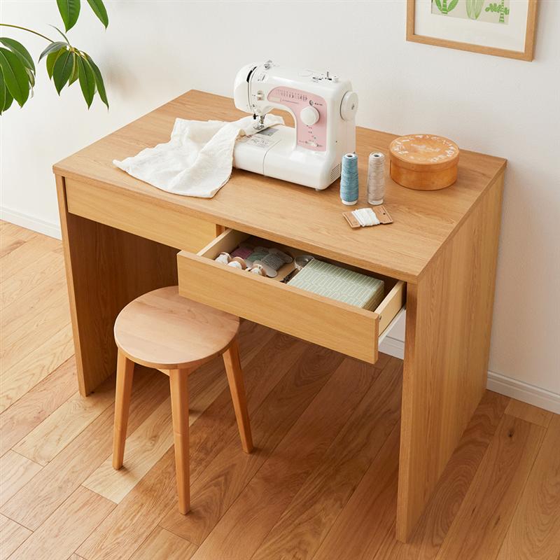 楽天市場】節ありオーク材の パソコンデスク ◇幅80cm◇◇ 家具