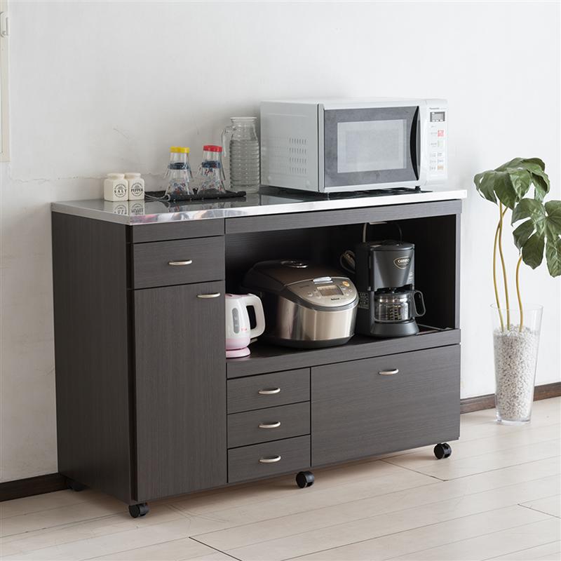 楽天市場】ステンレス天板 コンセント付き キッチンカウンター | 幅