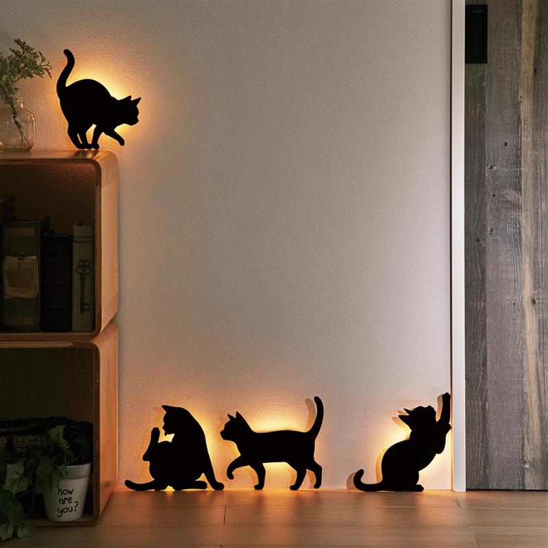楽天市場】【レビュー特典あり】CAT WALL LIGHT キャット