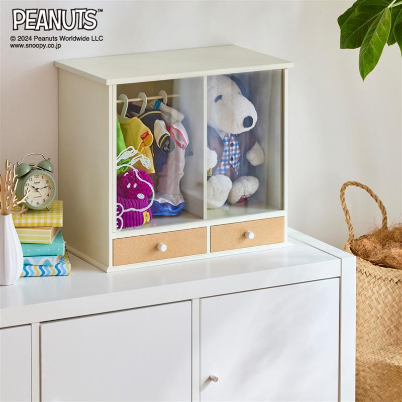 楽天市場】【店内ほぼP5倍! ~2/11 23:59】PEANUTS 卓上3段チェスト