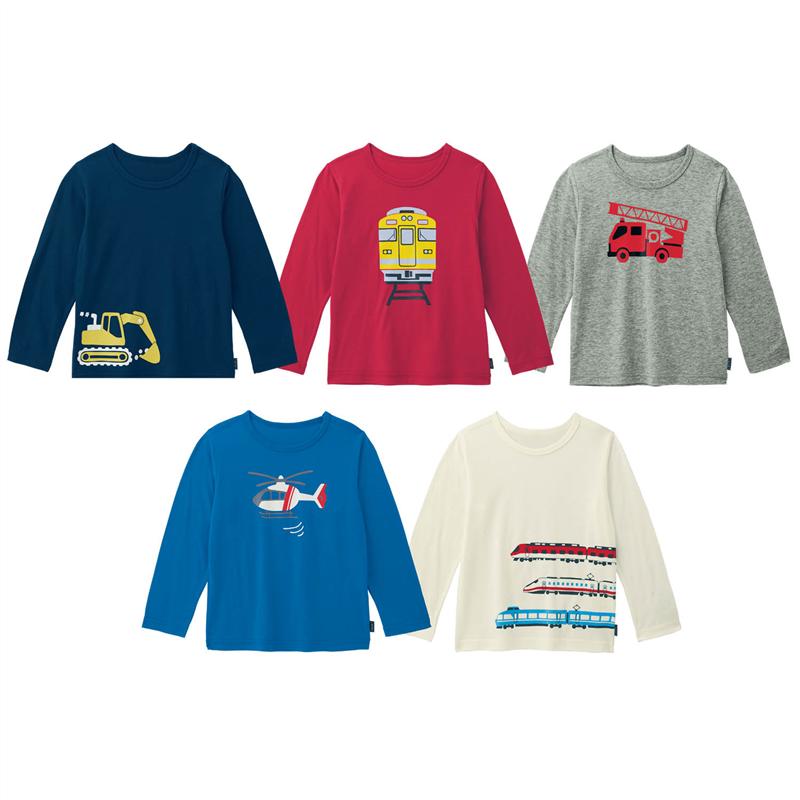 楽天市場 ベルメゾン 長袖 Tシャツ ５柄セット スイーツ 80 90 100 110 1 130 子供用 子供服 子供 服 こども キッズ 小学校 通学 洗い替え 通園 保育園 女の子 ベルメゾン ママ