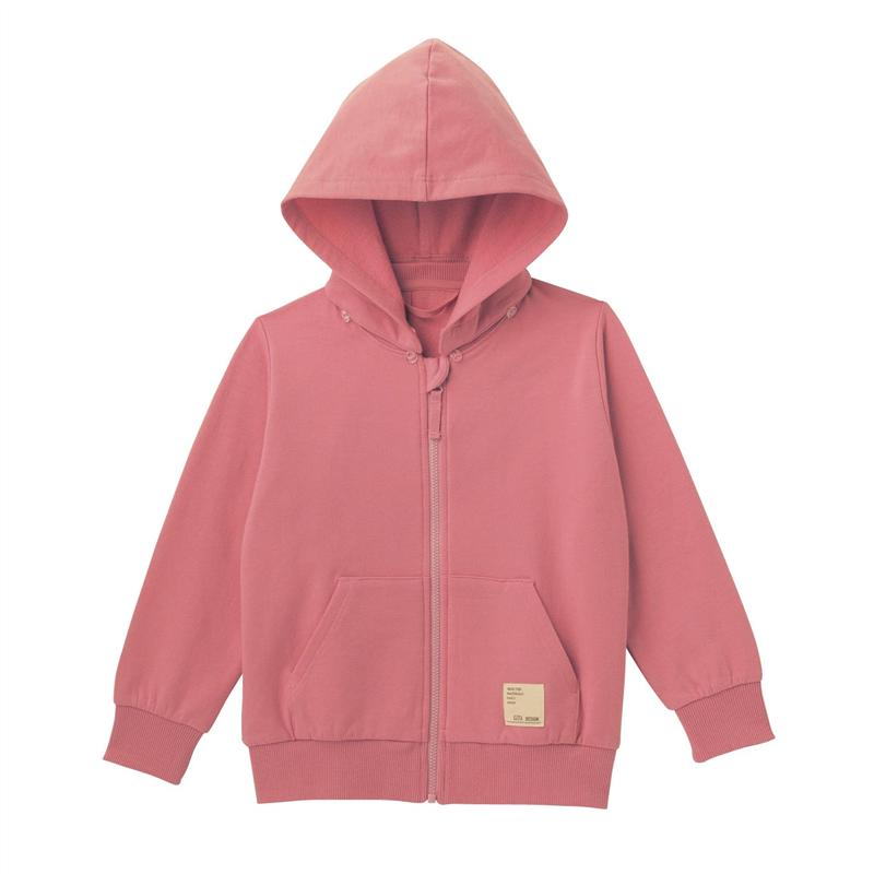 楽天市場 ベルメゾン フードが取り外せるのびのび あったか 裏起毛 パーカ ピンク 140 150 ベルメゾン 子供服 子供 服 通学 スクール 小学校 男の子 女の子 子供用 トップス パーカー ベルメゾン ママ