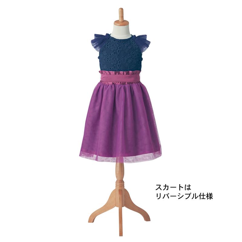 楽天市場 ベルメゾン レース プルオーバー シャンタン スカート フォーマル ドレス セットアップ 2点セット ネイビー ラベンダー 140 150 子供服 こども 子供 キッズ 女の子 トップス ワンピース ドレス ベルメゾン ママ