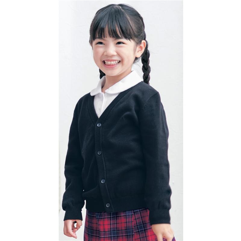 楽天市場】【ベルメゾン】 子供服 男女兼用 Vネックカーディガン  