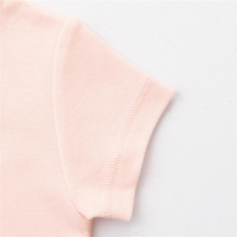 【人気商品★ジータ/GITA】3枚セット ソフのび 半袖 Tシャツ ◆ 80 90 100 110 120 130 ◆ ◇ 子ども 子供 ベビー キッズ こども服 子供 子供服 肌着 下着 女の子 春 秋 冬 無地 リボン付 通学 通園 保育園 幼稚園 小学生