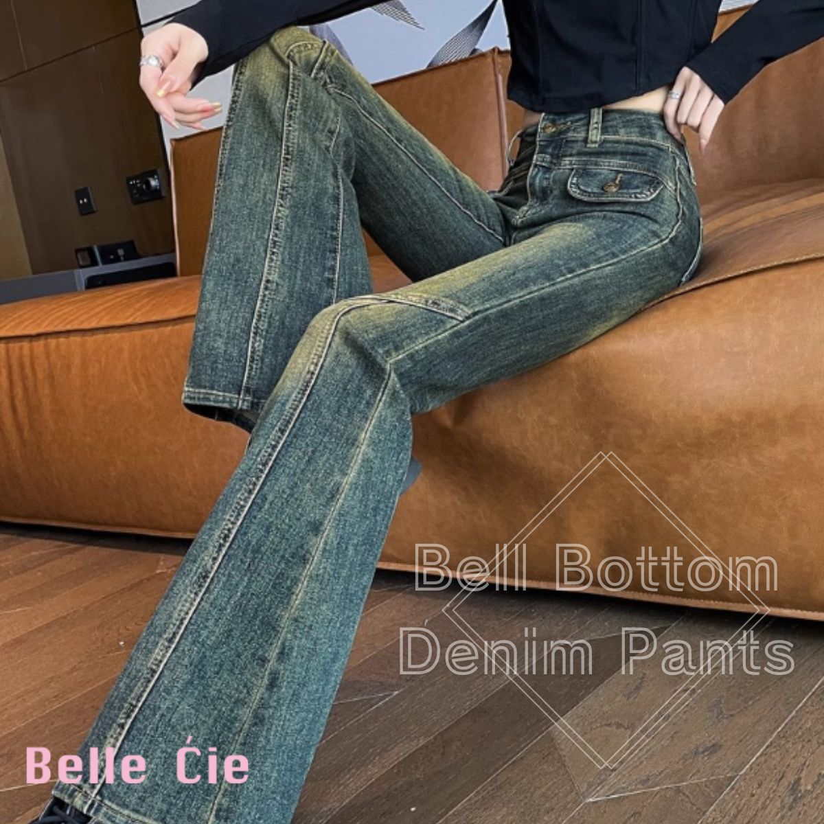 希少モデル特注vintageEDWINフレアブーツカットベルボトムタイト脚長美脚 ジーンズ ジーパン デニムパンツ 色落ち加工 フレアパンツ デニムパンツ レディース ベルボトム ブーツカット
