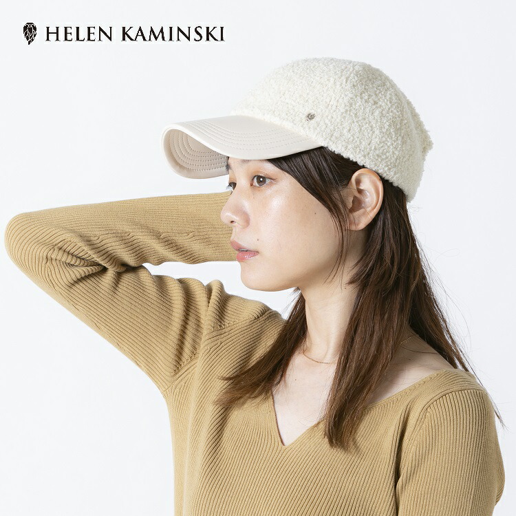 HELEN KAMINSKI ベースボールキャップ APOLLO アイコン刺繍 HELEN KAMINSKI ベースボールキャップ APOLLO アイコン刺繍