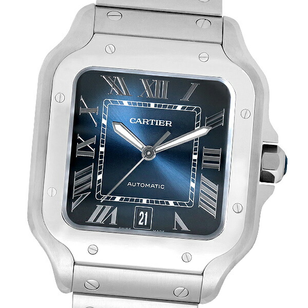 最安 美品 保証書21年5月記載 Cartier カルティエ サントス ドゥ カルティエ Lm Wssa0030 欠品カラー再入荷 Makeupkala Com