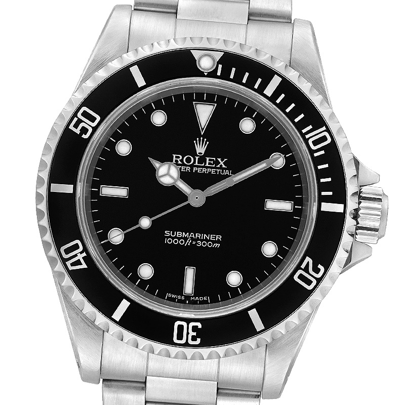 【美品】【箱・保証書付】ROLEX ロレックス サブマリーナ ノンデイト 14060M D番【中古】