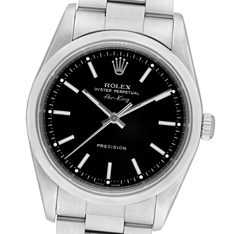 【最大限度4万円OFF引き換え証散り散り中！！】【美品】【箱・お墨付き付】ROLEX ロレックス エアキング 14000M Z番【中古】