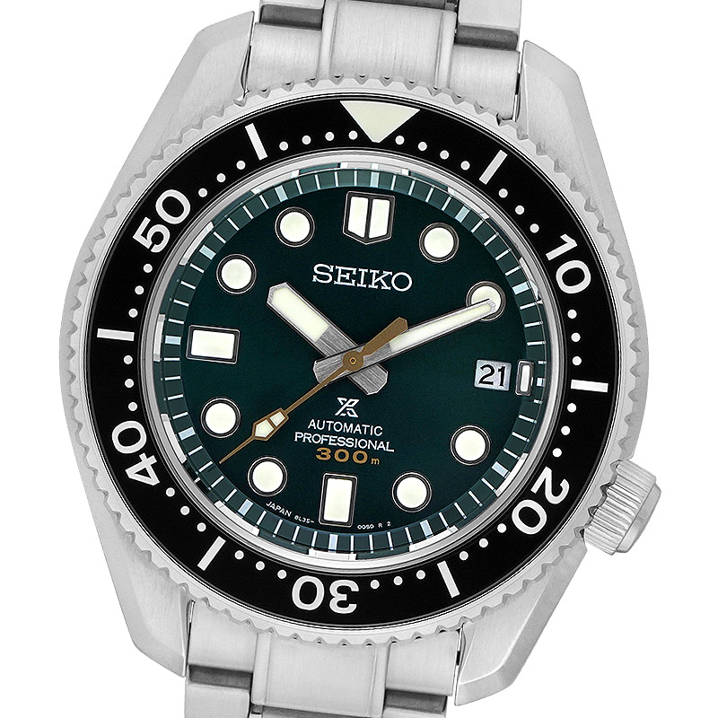 【美品】【箱・御墨付き付】【現実制限事項3000本】SEIKO セイコー プロスペックス マリーンマスター 職業的 セイコー築き上げる140周年不死化 SBDX043 8L35-01E0【中古】