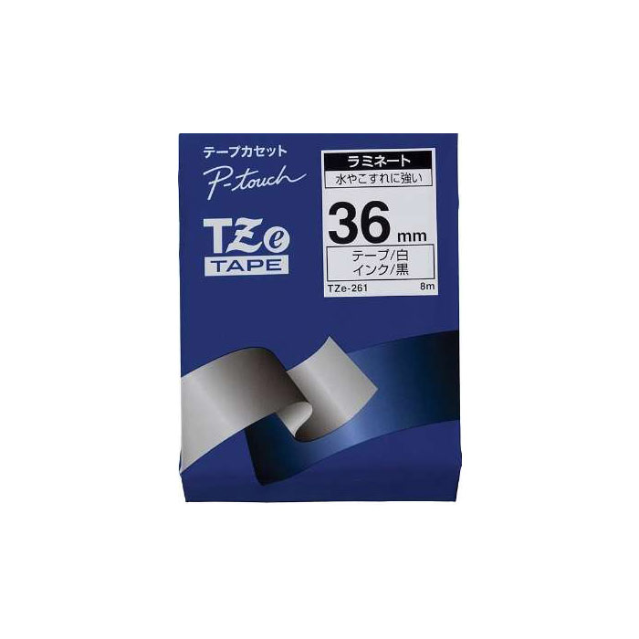 楽天市場】(黒文字 白テープ 9mm) ピータッチ用強粘着ラミネートテープ