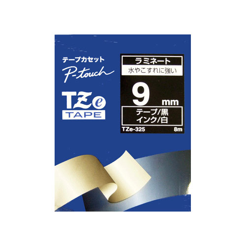楽天市場】(白文字 透明テープ 12mm) ピータッチラミネートテープ TZe